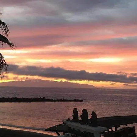 Cozy Apartament On First Line Of Ocean In Tenerife Appartement